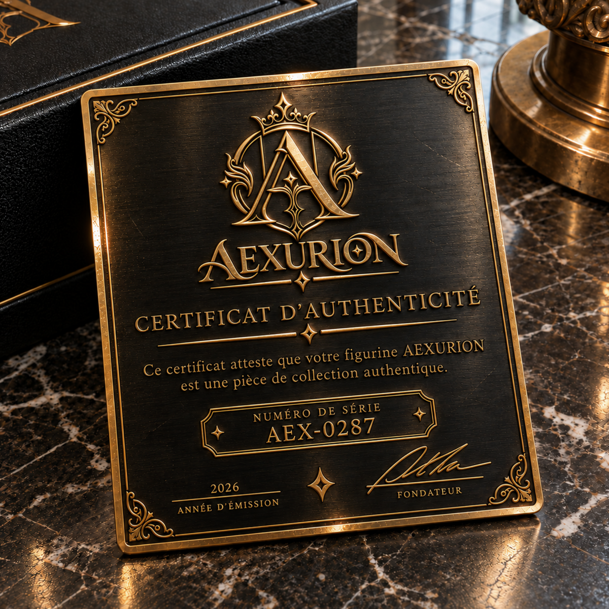 Certificat d'authenticité