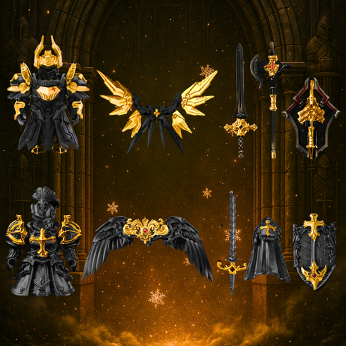 Coffret Duel Ailé - Black and Gold Edition