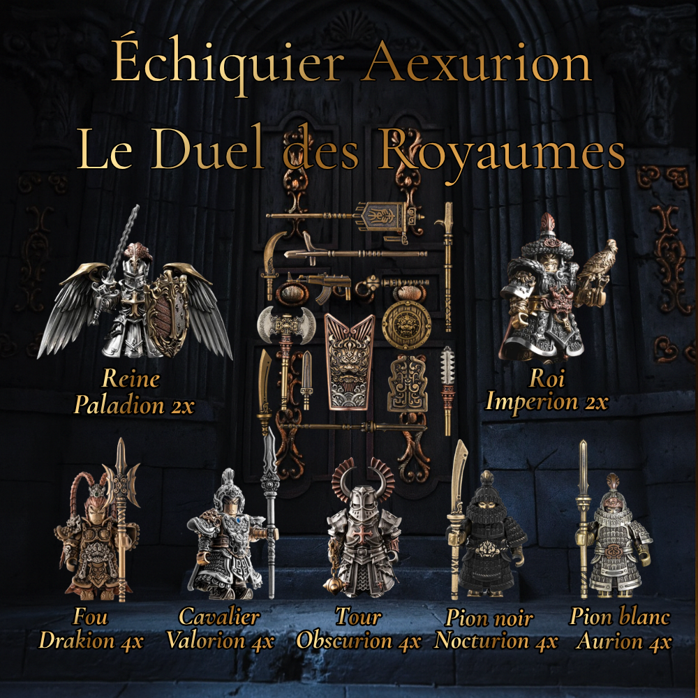 Échiquier Aexurion – Le Duel des Royaumes